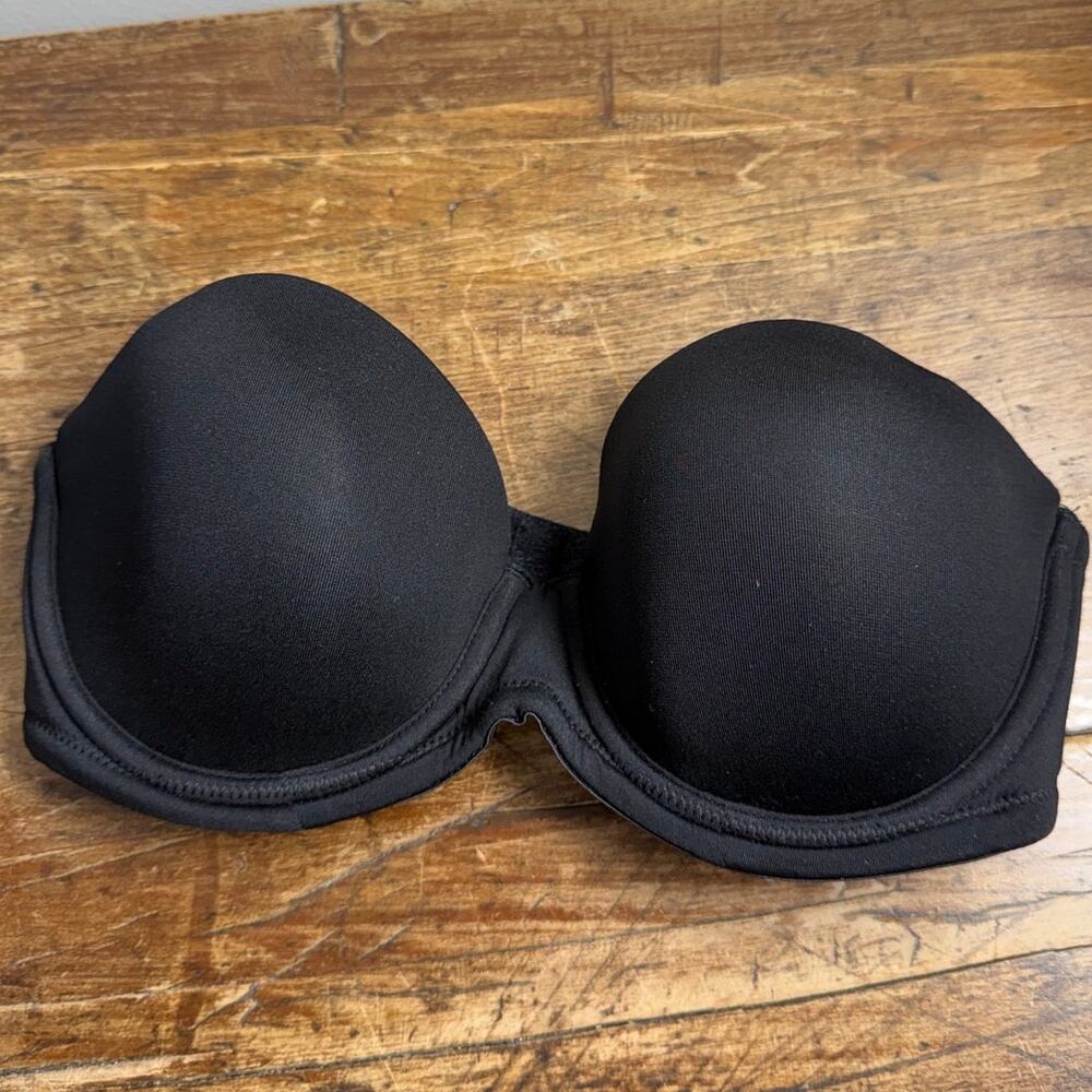 Wacoal Black Strapless Bra size 32C